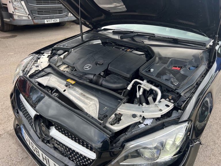 2019 MERCEDES BENZ C CLASS C220 AMG LINE PREMIUM COUPE 2.0 DAMAGED SALVAGE