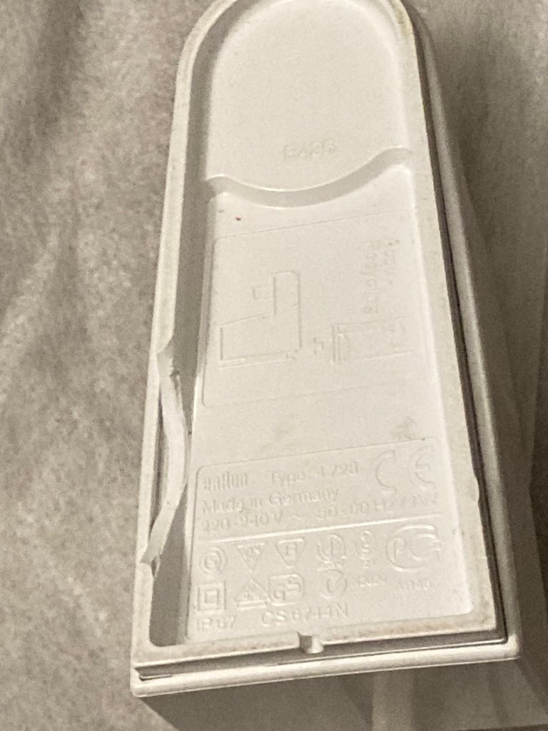Braun toothbrush charger