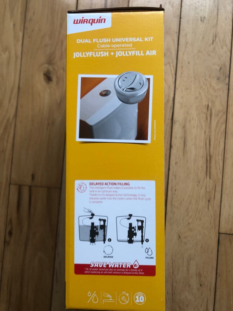 Wirquin dual flush universal kit - JOLLYFILL AIR ONLY