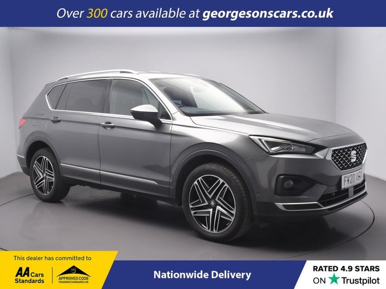 2020 SEAT Tarraco 2.0 TSI XCELLENCE SUV 5dr Petrol DSG 4Drive Euro 6 (s/s) (190 ps) Petrol Automatic
