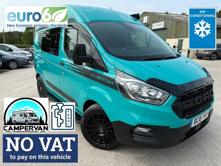 2018 Ford Transit 2.0 320 CUSTOM Trend Panel Van 5dr Diesel Auto L1 H2 Euro 6 (s/s) (130 ps) Van ...