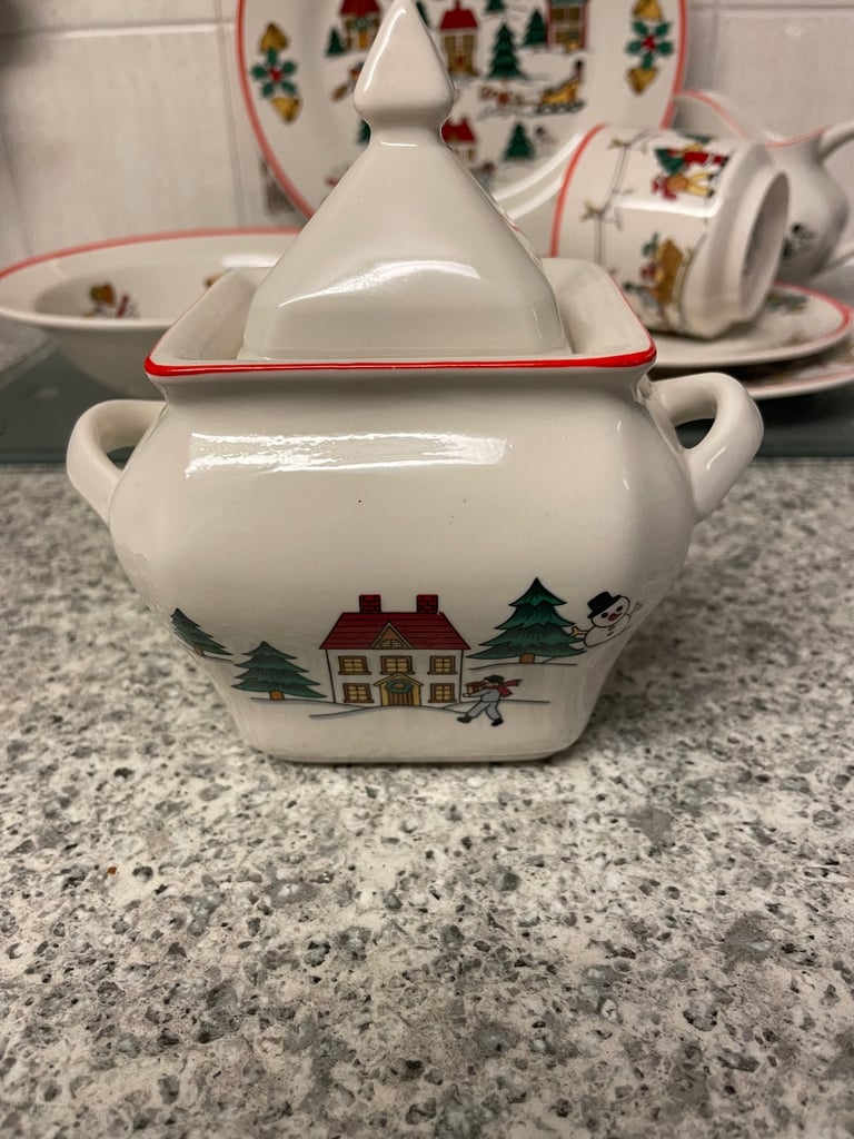 Christmas China vintage 