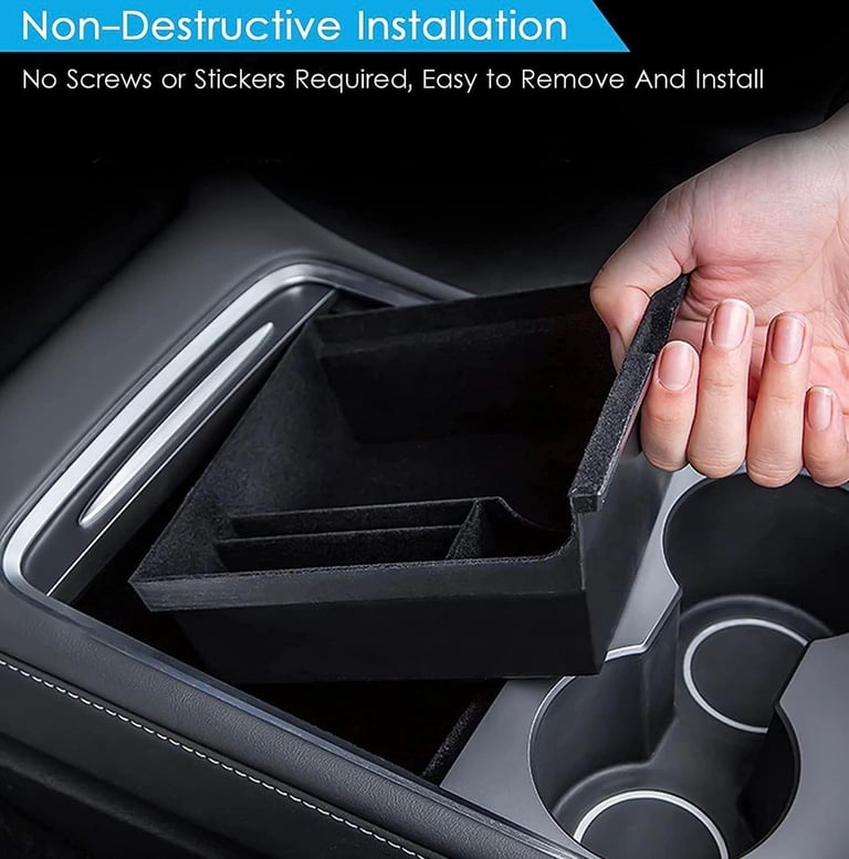 Tesla model 3/y central console organiser tray 