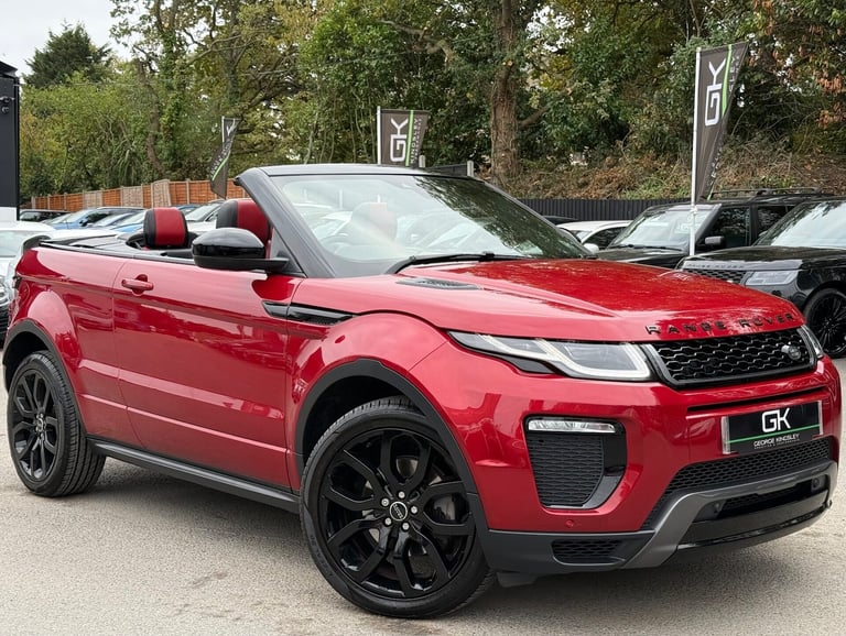 2017 Land Rover Range Rover Evoque TD4 HSE DYNAMIC CONVERTIBLE- LOW MILEAGE - RARE CAR - FIRENZE ...