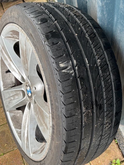 18inch BMW wheels and tyres
