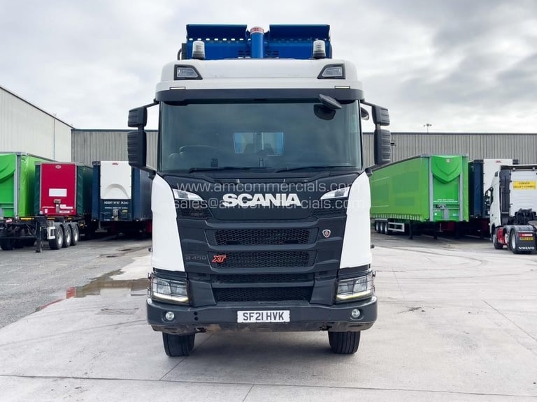 2021 (21) SCANIA R450 XT 32T 8X4 TIPPER