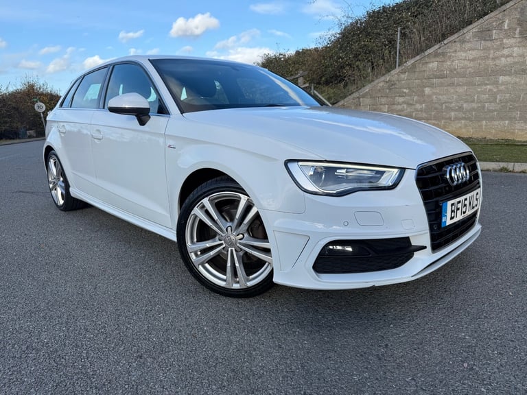 2015 Audi A3 1.4 TFSI 150 S Line 5dr S Tronic HATCHBACK Petrol Automatic