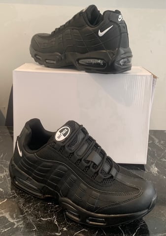 Black shoes white tick cheap