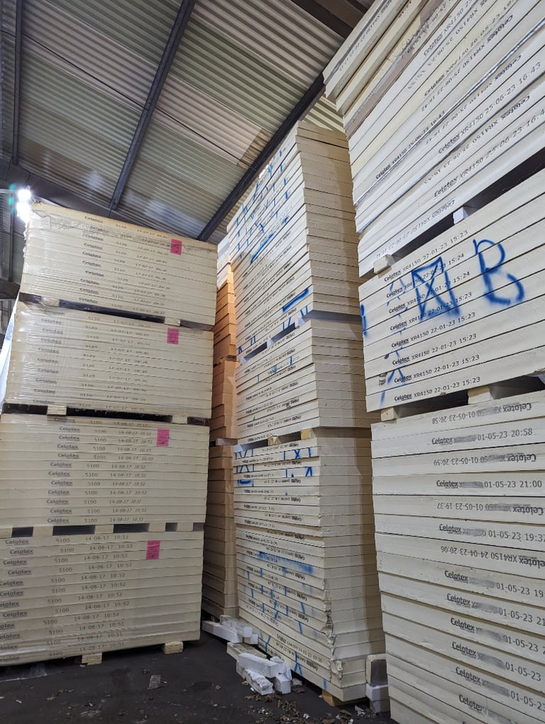 Celotex Seconds 155mm (80mm+75mm bonded) £29.00+VAT