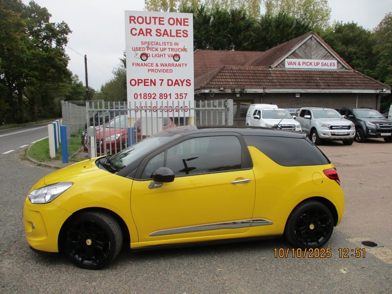 2012 Citroen DS3 1.6 VTi 16V DStyle Plus 3dr HATCHBACK Petrol Manual