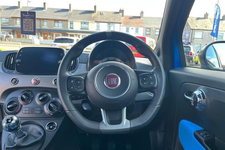2019 Fiat 500 1.2 S 3dr MANUAL Hatchback Petrol Manual