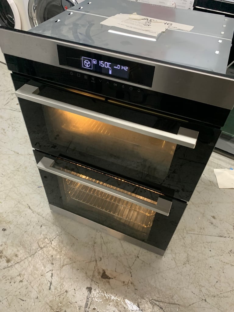 Top of the Range model with high spec AEG  - 90cm Built-in Double Oven - Stainless Steel AEG