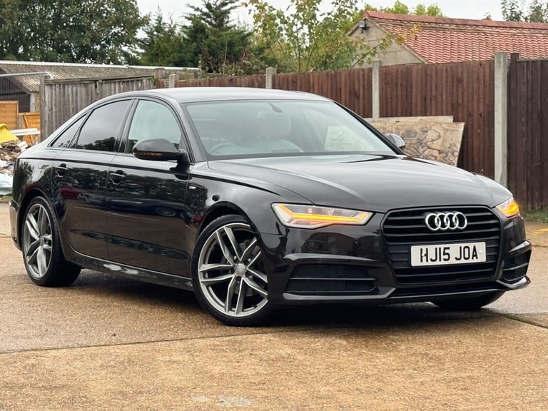 2015 Audi A6 AUDI A6 TDI ULTRA S LINE BLACK EDITION DIESEL AUTO, EURO 6, ULEZ Saloon Diesel Semi ...