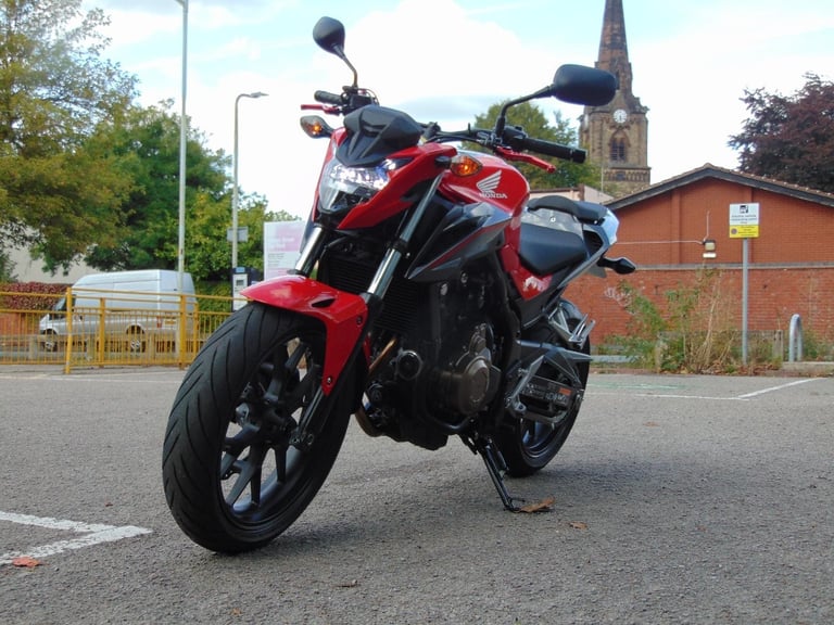 Honda CB500 FA-G 2016 Superb Naked A2 compliant roadster little use 4137 miles