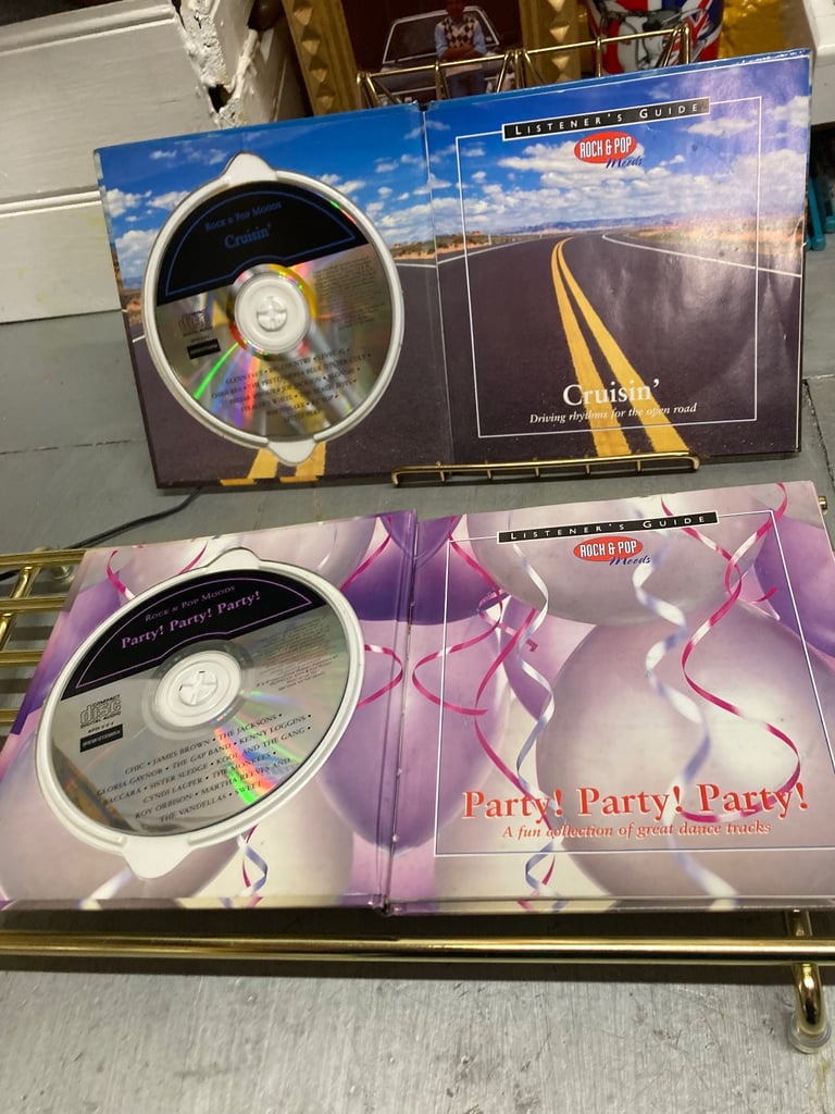 Two booklet music cds