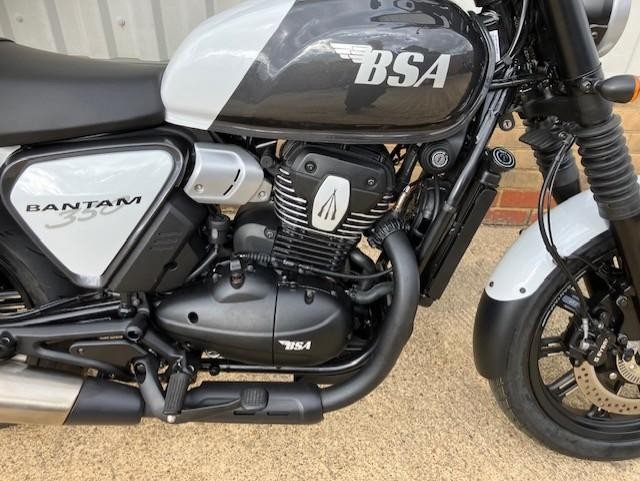 NEW BSA Bantam 350cc...Grey/white...IN STOCK..£3499+OTR