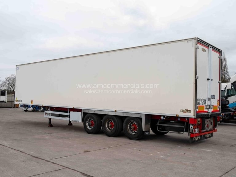 CHEREAU MEAT RAIL FRIDGE TRAILER 