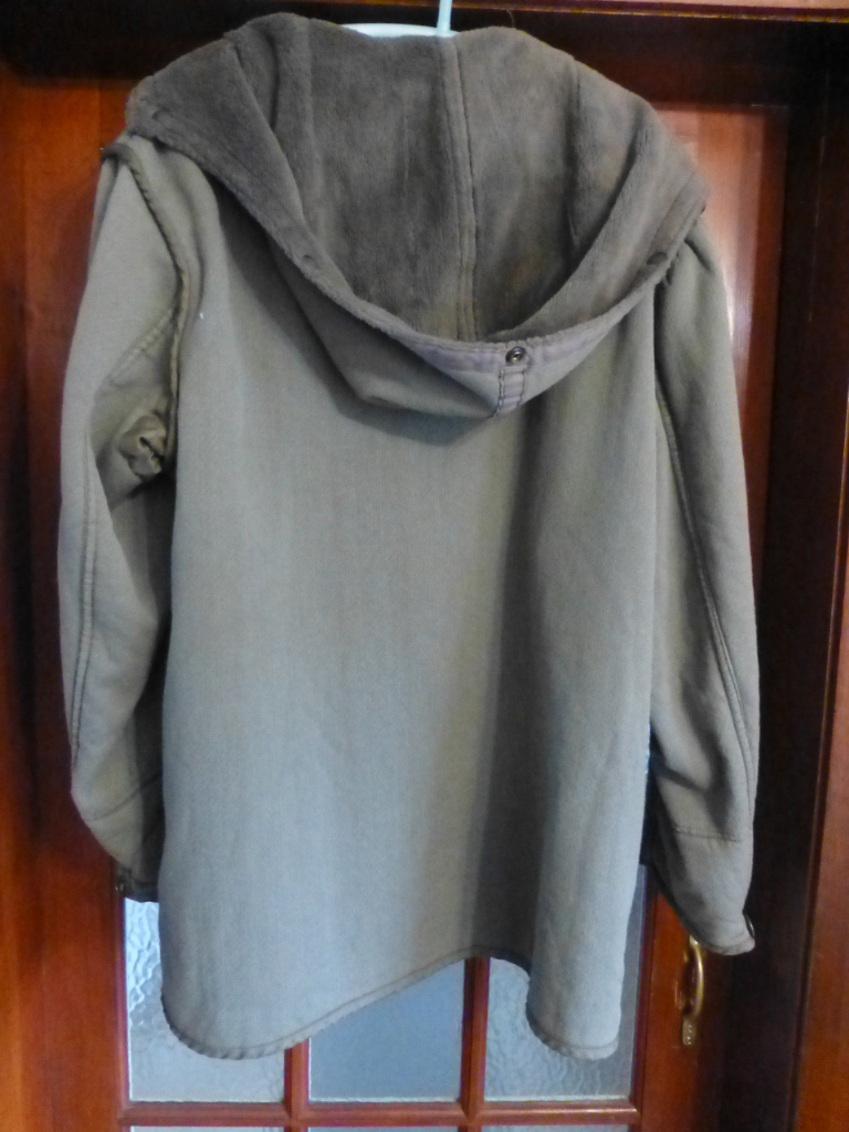 Vintage German Army Parka Jacket with removable Fleece Liner 