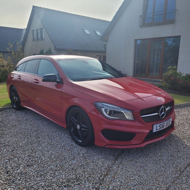 Mercedes CLA220D AMG Sport shooting brake