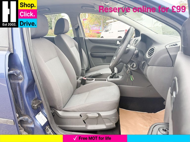 2007 Ford Focus 1.6 LX 5dr HATCHBACK PETROL Manual
