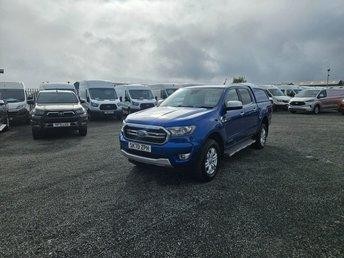 2020 ON 70 PLATE FORD RANGER LIMITED 4X4 170BHP DOUBLE CAB PICKUP AUTOMATIC ULEZ