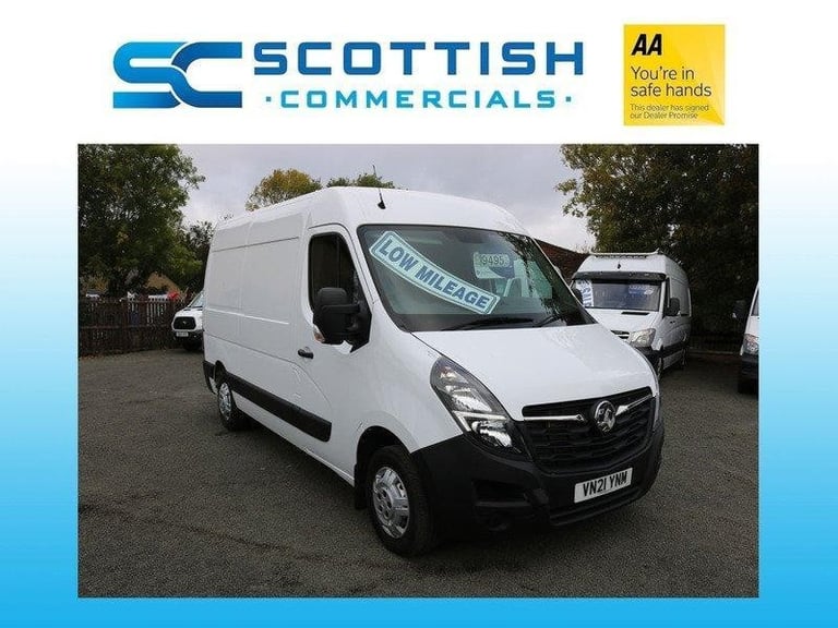 2021 VAUXHALL MOVANO MWB STUNNING CONDITION *NO VAT* LOW MILES YEARS MOT transit