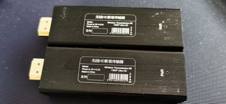 PROFESSIONAL HDMI TRANSMITTER AND RECEIVER -  NOT LIKE UNRELIABLE CHEAP ONES 
