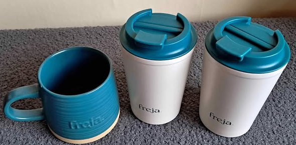 image for Mug and two travel flasks all sold together.