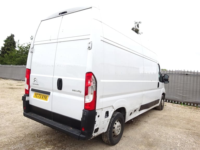 2023 73 REG CITROEN RELAY 35 L3H3 ENTERPRISE EDITION DIESEL VAN DAMAGED SALVAGE