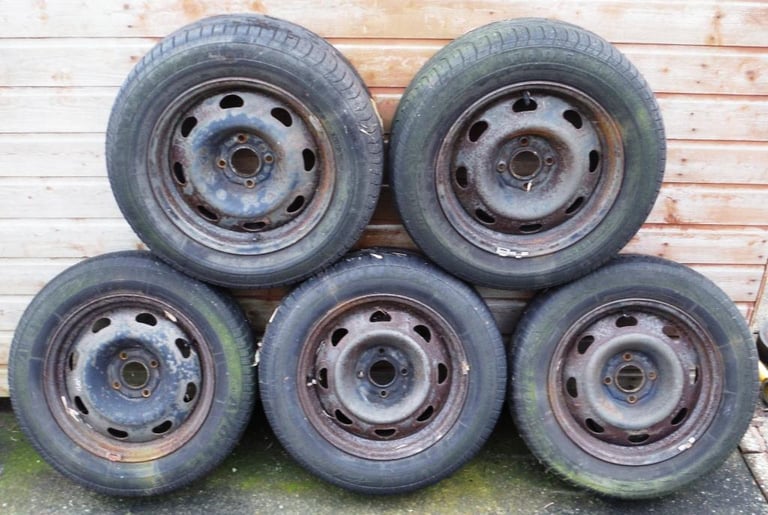 5 x 15" Wheels & Tyres - FREE - off Peugeot 406 - 195/65 R 15