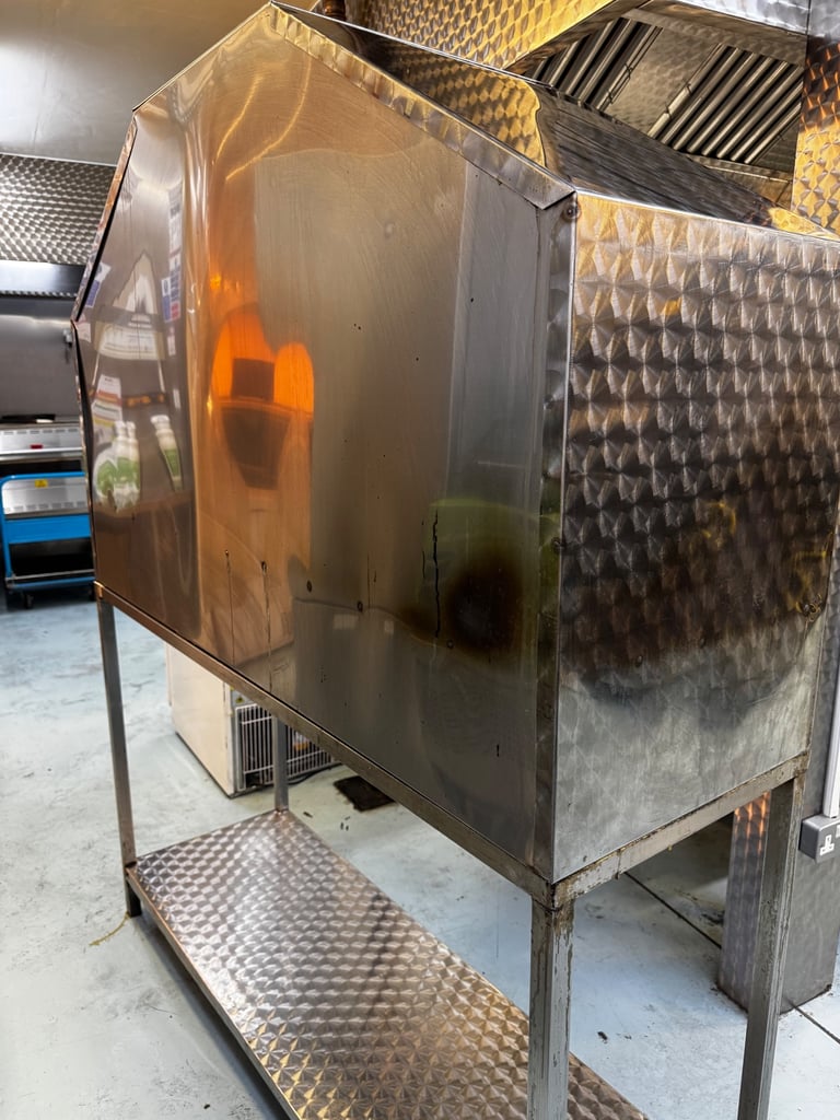 Turkish BBQ Mangal Charcoal Grill stainless steel to sell immediately.