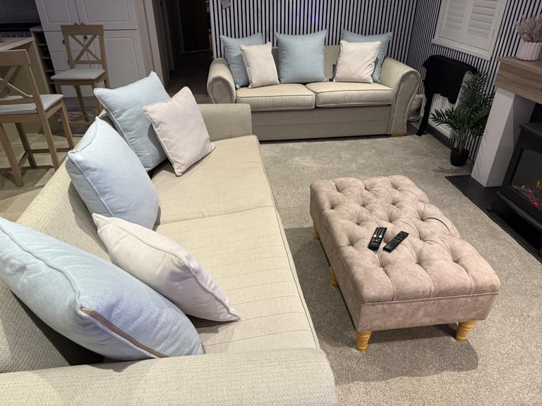 3 seater sofa bed and a 2 seater 