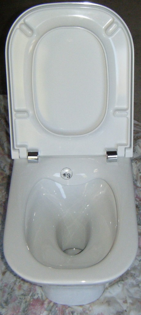 Roca - The Gap - Back To Wall Rimless Close-Coupled WC + Dual Flush Cistern + Compact Seat And Cover