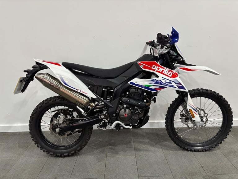 image for 2021 Aprilia RX125, Learner Legal 125cc, 2,150 Miles, ABS Brakes, Electric Start