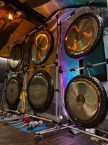 Gong Bath on 5th Feb & 5th March played by two Gong Masters with many gongs and other instruments