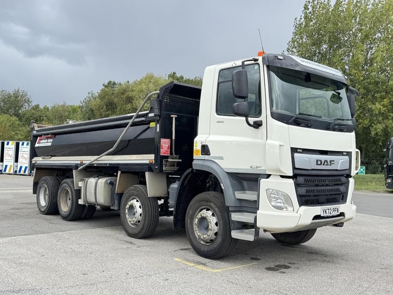 DAF FAD CF450 8x4 32t Steel Tipping Body 