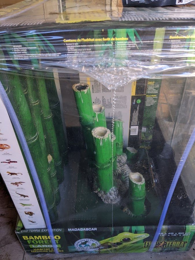 Exo Terra Bamboo Forest large Terrarium/Vivarium 45x45x60cm