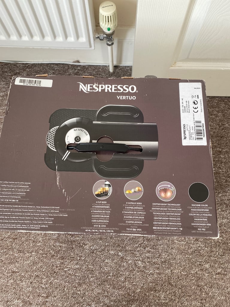 Nespresso vertuo 