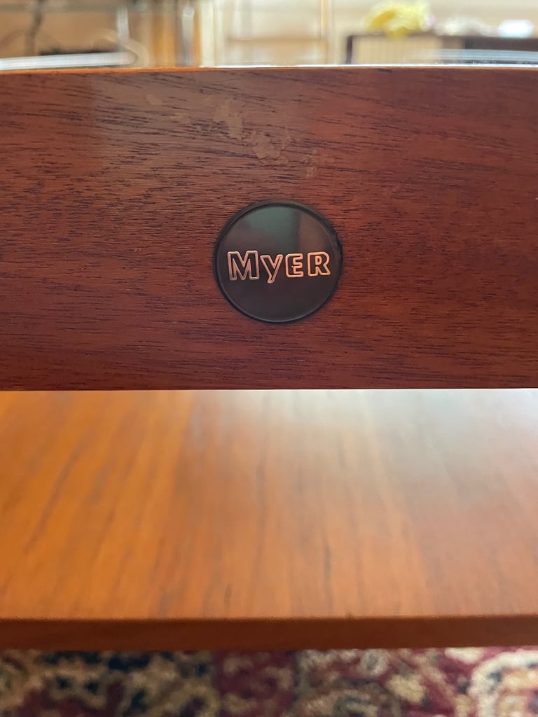 Stunning Mid 70s Myer Teak Coffee Table