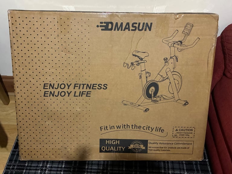 image for DAMSUN New Professional Exercise Bike, Stronger Magnetic Resistance Spin