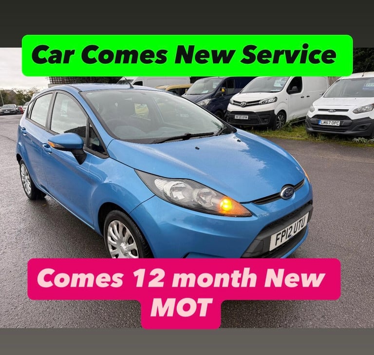 2012 Ford Fiesta 1.4 TDCi DPF Edge 5dr HATCHBACK Diesel Manual