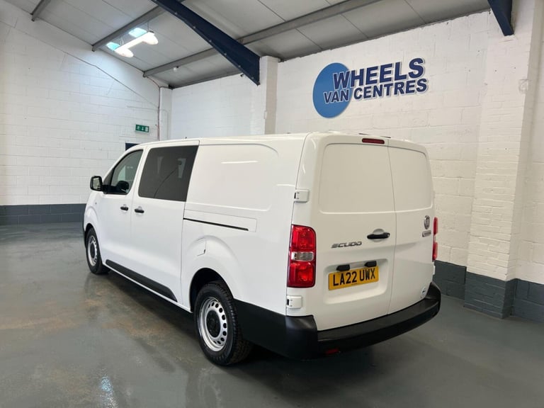 2022 Fiat Scudo 2.0 Multijet Tecnico Crew Van LWB Euro 6 (s/s) 6dr Combi Van Diesel Manual