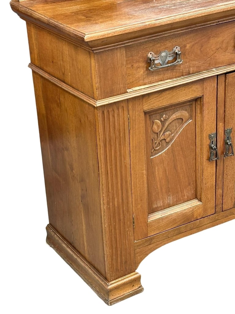 Arts & Crafts Mirrored Sideboard