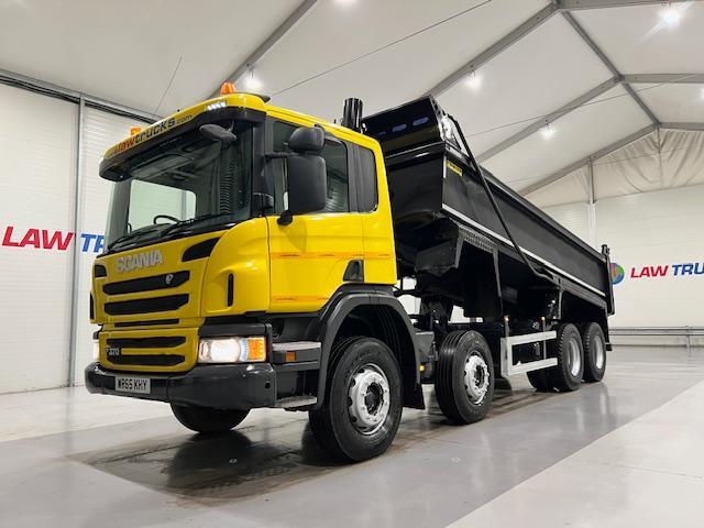 Scania P370 8x4 Day Cab Tipper 