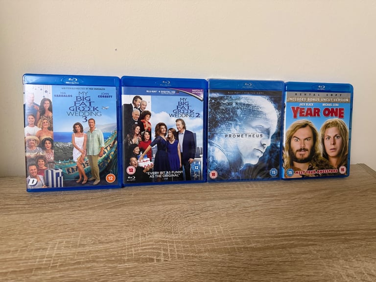image for 4 Bluray films