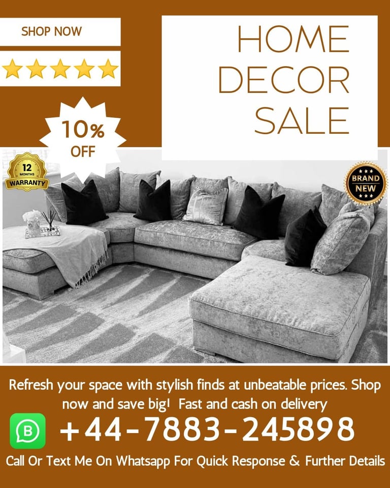 image for Best quality brand new U- Shape Sofas Sale 