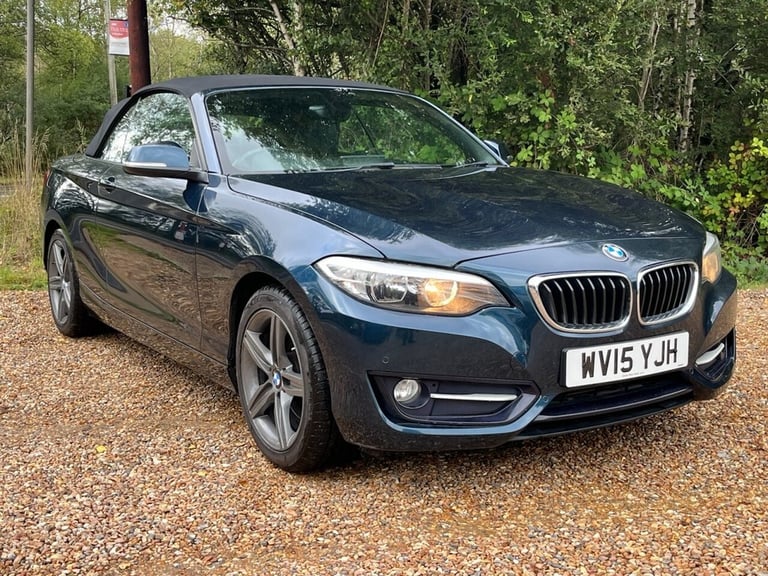 2015 BMW 2 Series 2.0 220i Sport Convertible 2dr Petrol Manual Euro 6 (s/s) (184 ps) Convertible ...