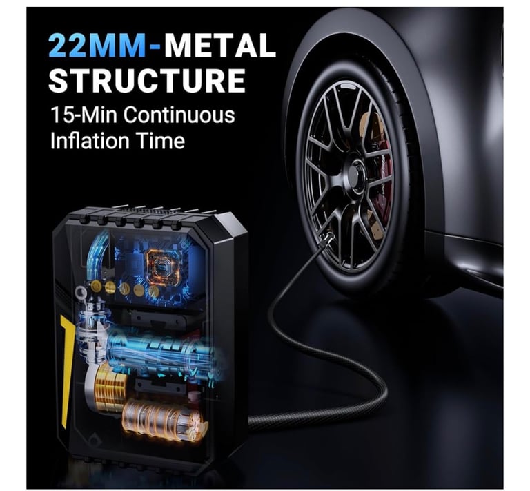 Tyre inflator air compressor ( brand new)