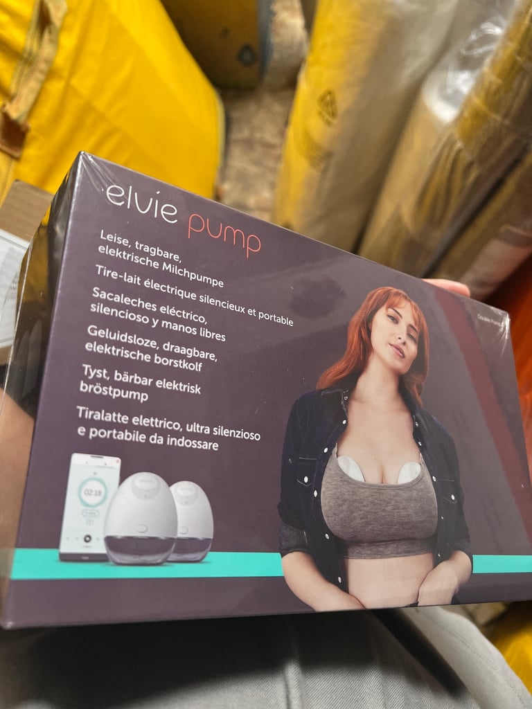 👶 Elvie Pump Double – Silent Wearable Breast Pump | Brand New & Sealed