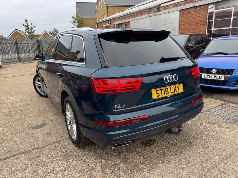 2018 Audi Q7 3.0 TDI V6 S line Tiptronic quattro Euro 6 (s/s) 5dr ESTATE Diesel Automatic